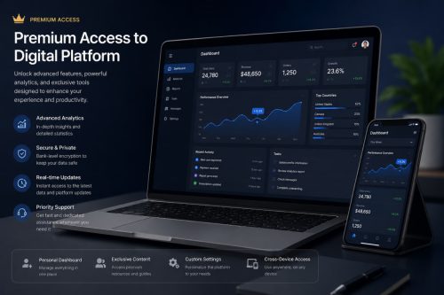 Premium Access to Digital Platform